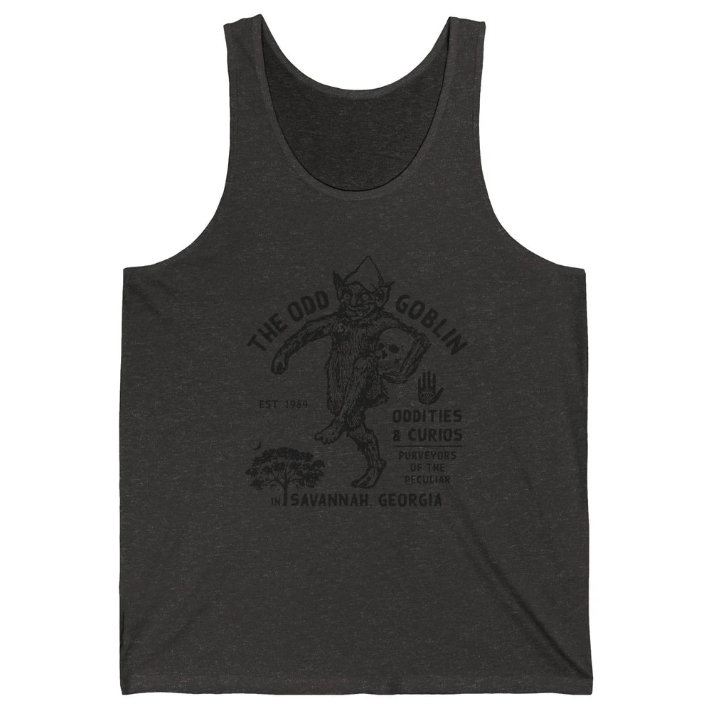 Vintage The Odd Goblin Est 1984 Oddities Savannah Georgia Unisex Jersey Tank