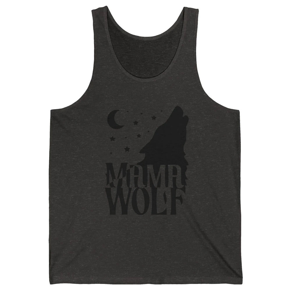 Wolf Pack Wolf Family Mama Wolf Matching Family Outfit Unisex Jersey Tank