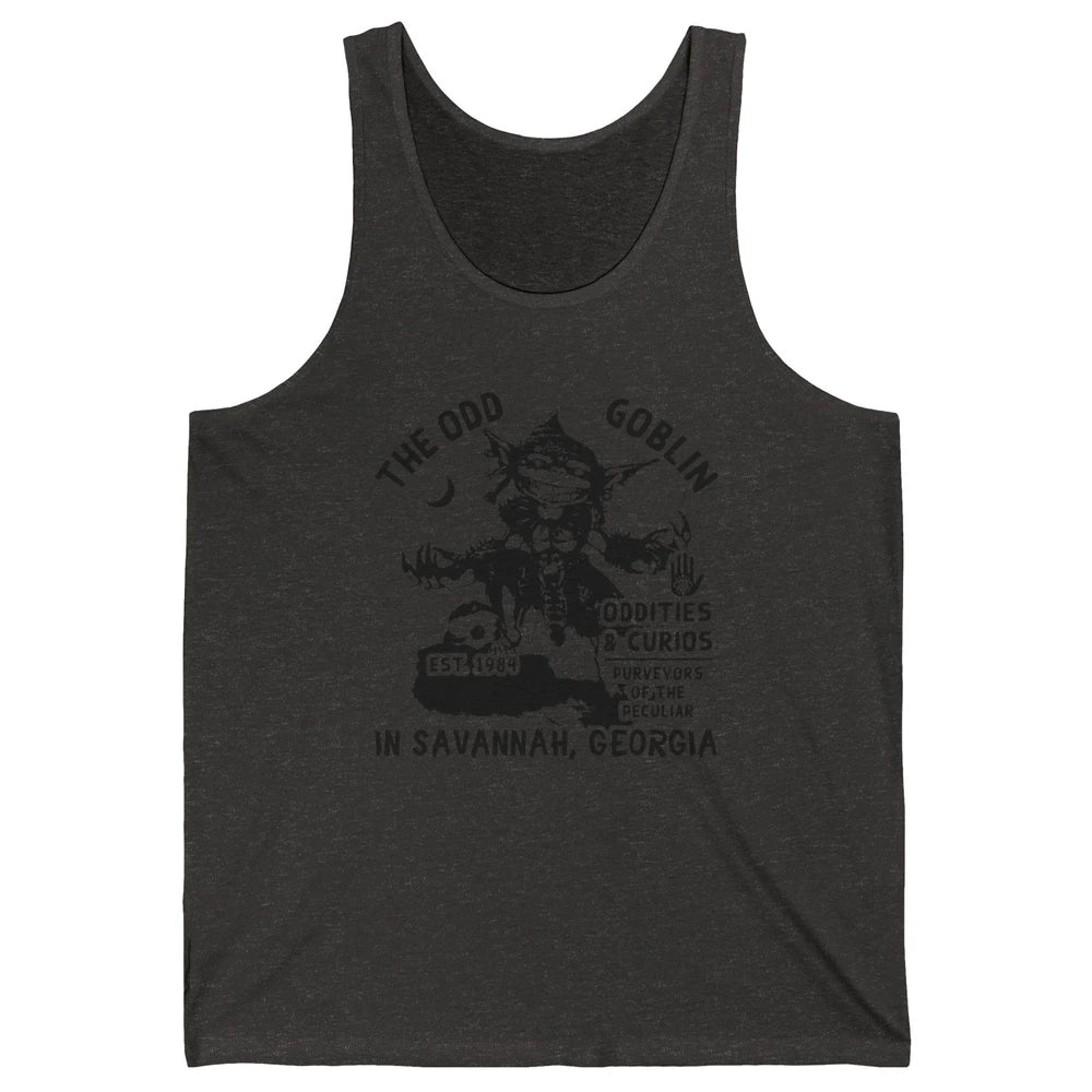 Vintage The Odd Goblin Est 1984 Oddities Savannah Georgia Unisex Jersey Tank