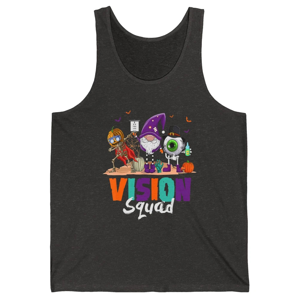 Vision Squad Optometry Optometrist Witch Halloween Spooky Unisex Jersey Tank