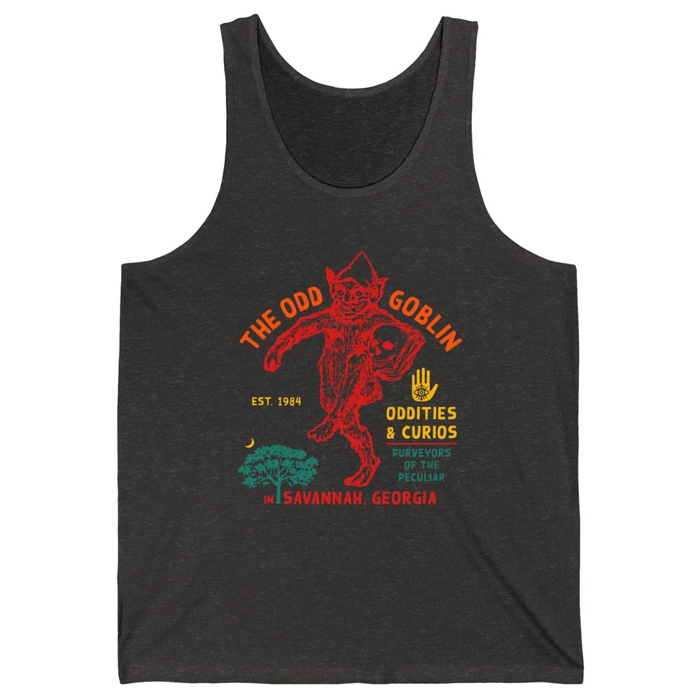 Vintage The Odd Goblin Est 1984 Oddities Savannah Georgia Unisex Jersey Tank