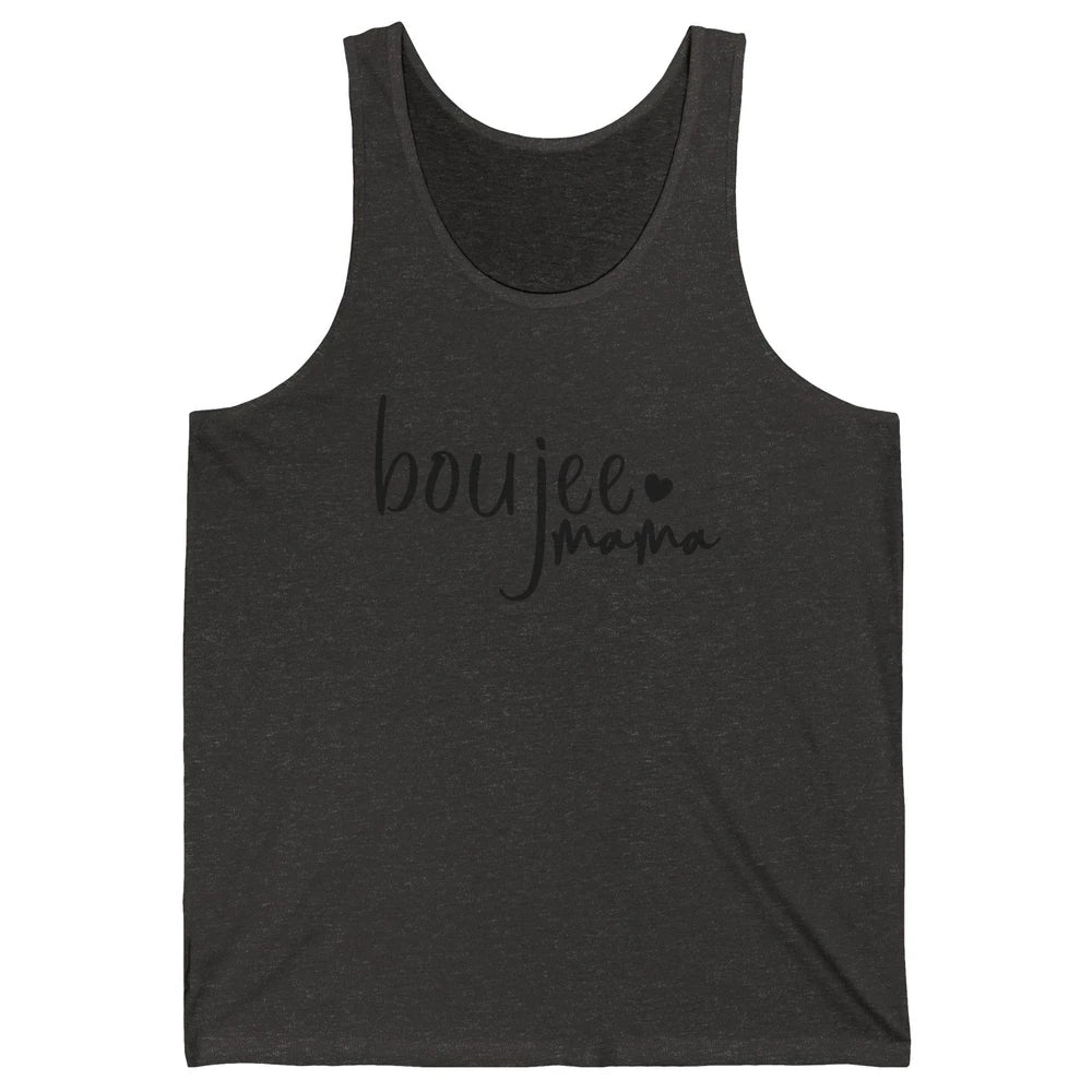 Boujee Mama Boujee Mom Fall Halloween Western Girl Mama Unisex Jersey Tank