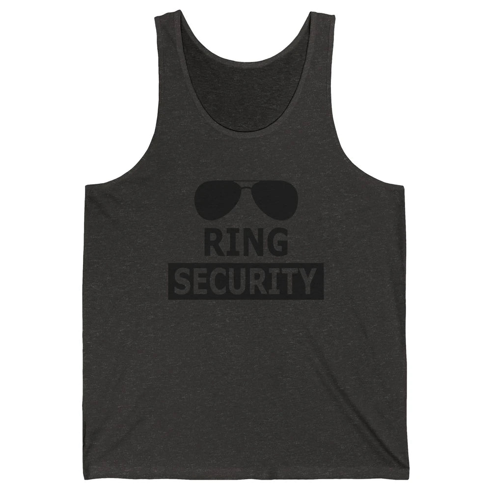 Wedding Ring Security Boy Ring Bearer Wedding Party Unisex Jersey Tank