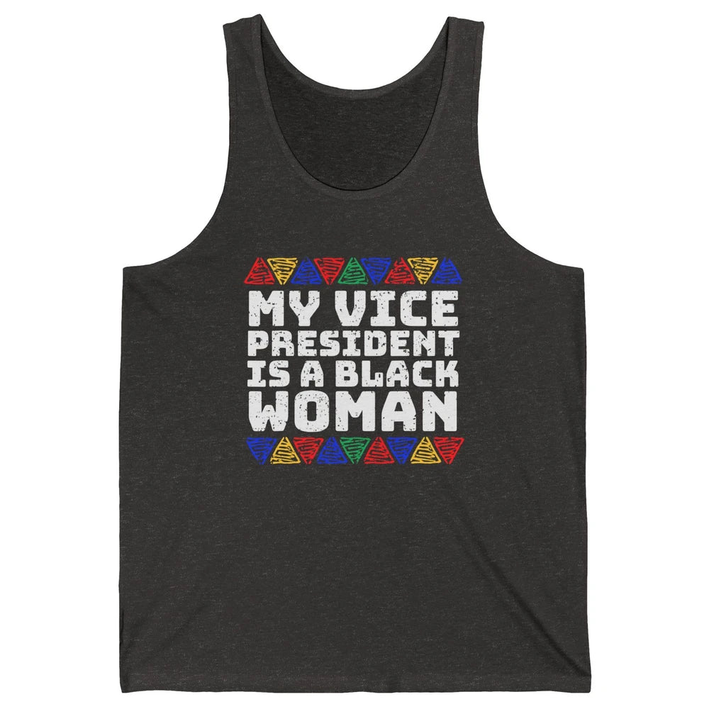 Black History Month Black Queen My Vice President Is Black Unisex Jersey Tank