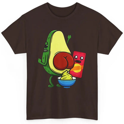 Funny Avocado Pun Wordplay Healthy Eating Habit Vegan Veggie Classic Unisex T-Shirt