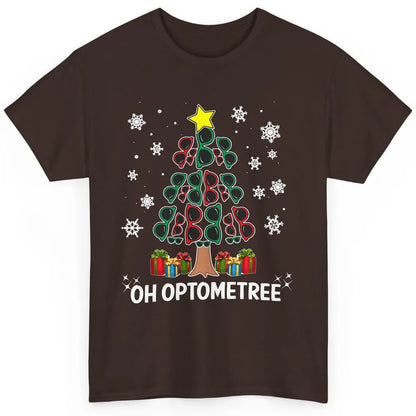 Glasses Christmas Tree Oh Optometree Optometry Optician Gift Classic Unisex T-Shirt