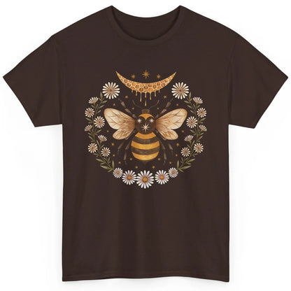 Funny Bee Honey Moon Cute Bee Lovers Classic Unisex T-Shirt