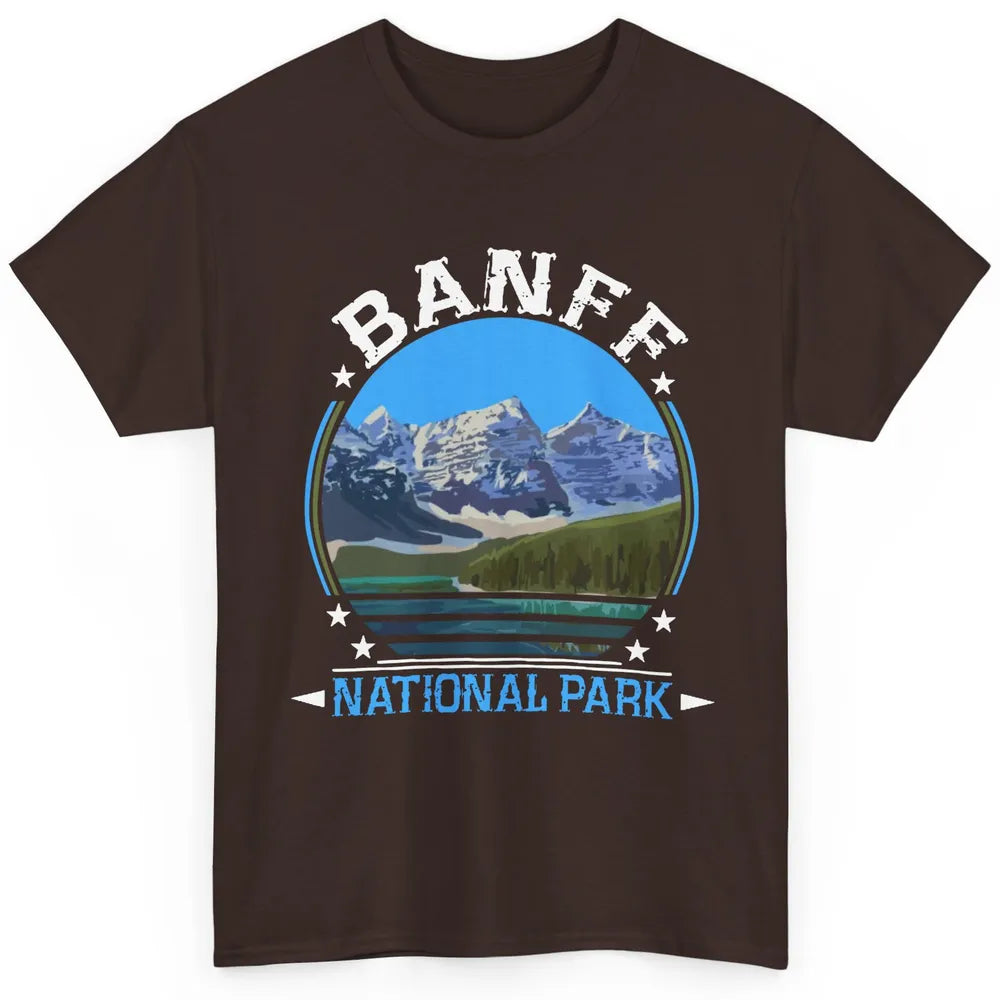 Banff National Park Canada Alberta's Rockies Nature Camping Classic Unisex T-Shirt