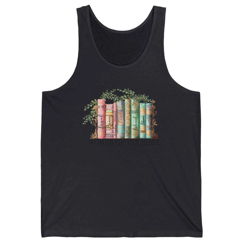 Wildflower Christian Women Of The Bible Religious Book Lover Unisex Jersey Tank