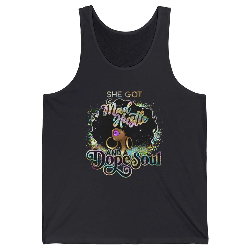 Black Girl She Got A Dope Soul Afro Women Christian Belief Unisex Jersey Tank