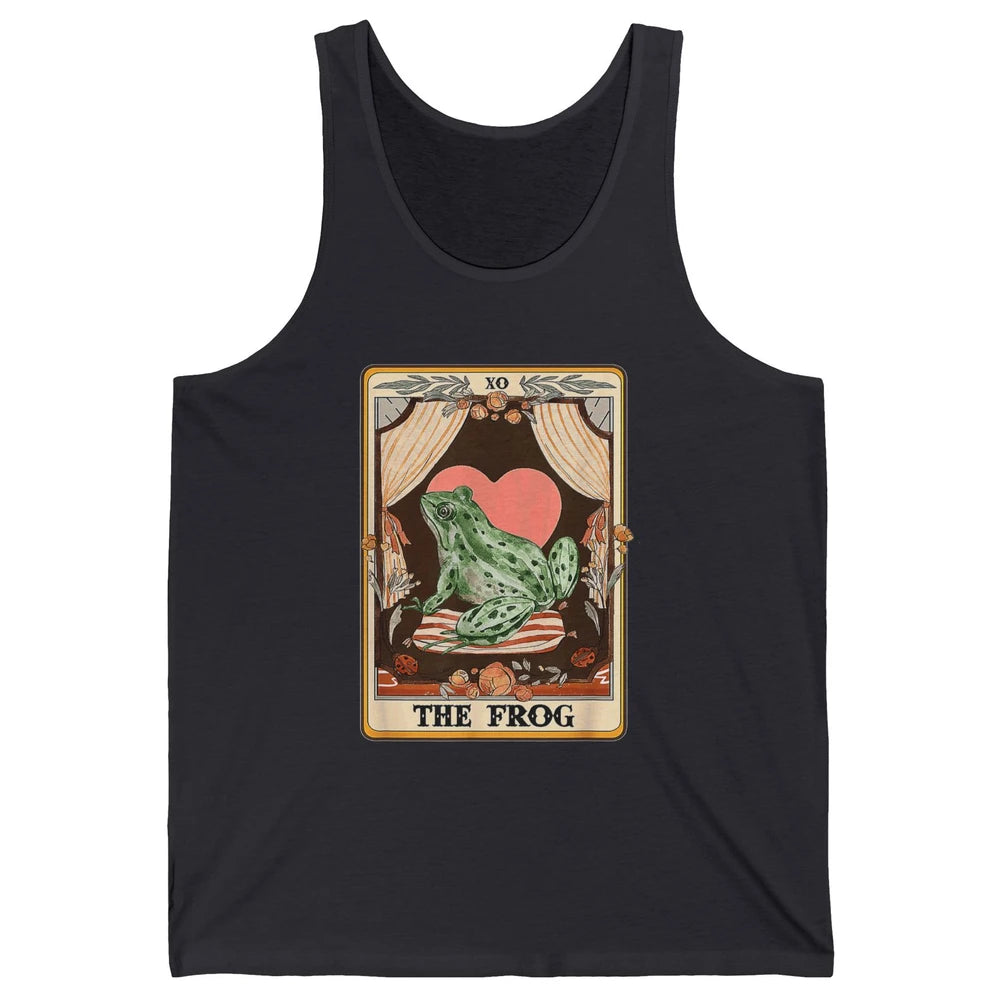 The Ginger Tarot Card Ginger Tabby Cat Ginger Cat Halloween Unisex Jersey Tank