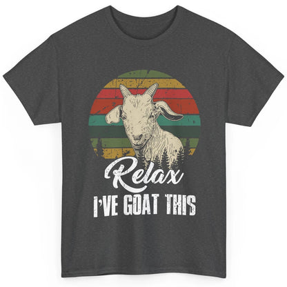 Vintage Goat I Goat This Farming Life Farmer Gift Men Women Classic Unisex T-Shirt