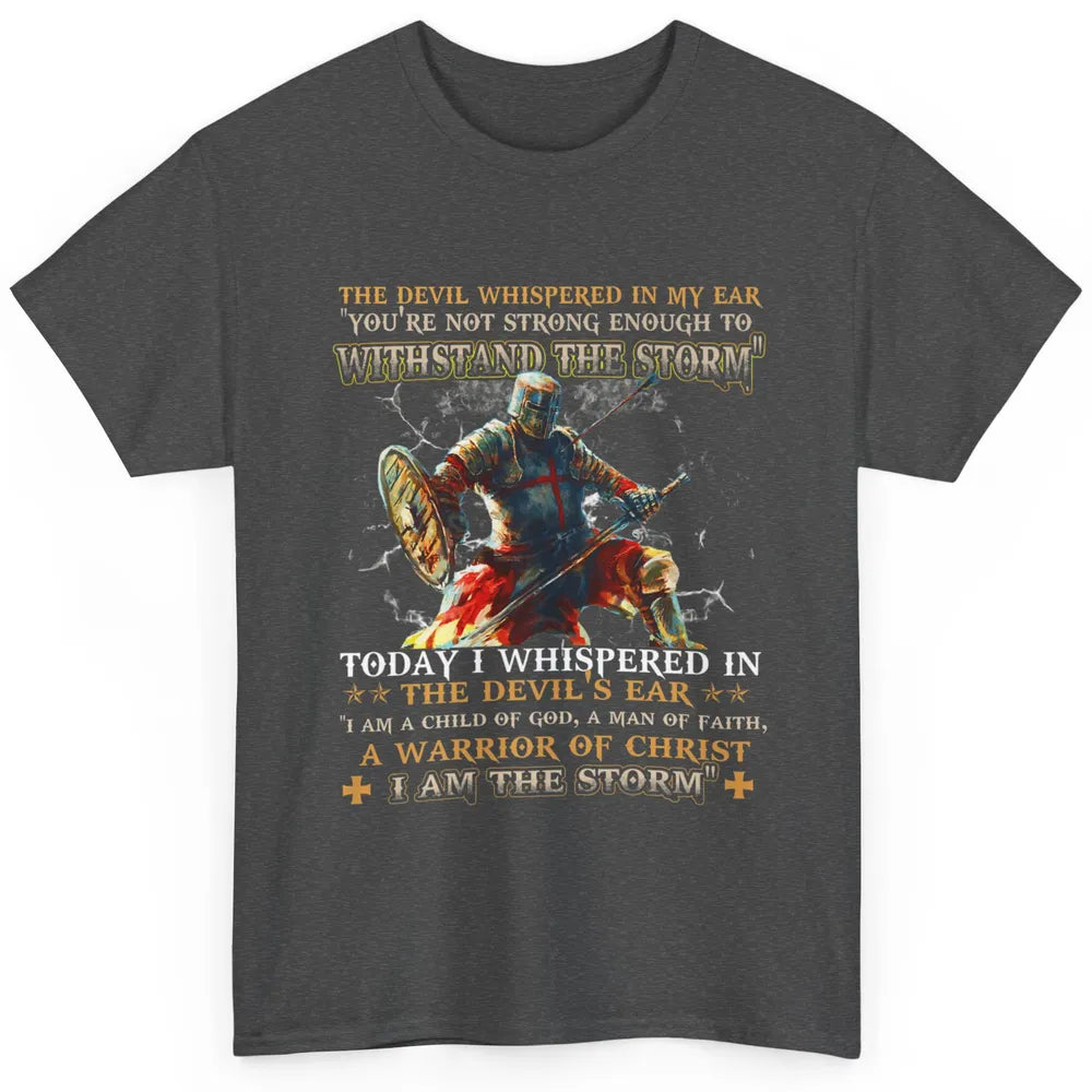 Crusader Knight Templar Warrior Of God Christ Retro Brother Classic Unisex T-Shirt