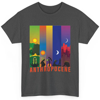 Anthropocene Mother Earth Evolution Earth Day Awareness Classic Unisex T-Shirt