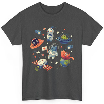 Funny Catronaut Cat Astronaut Deep In Space Cosmic Astrocat Classic Unisex T-Shirt