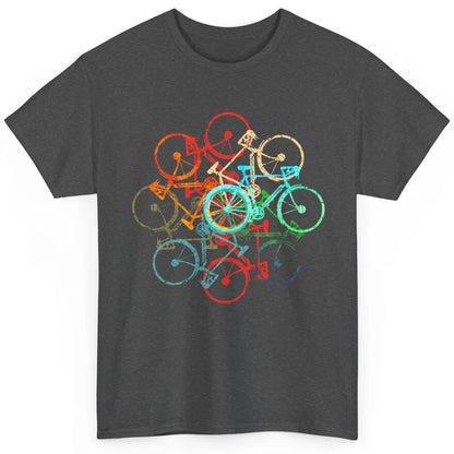 Cycology Cycling Colorful Bicycles Yoga Meditation Cyclist Classic Unisex T-Shirt