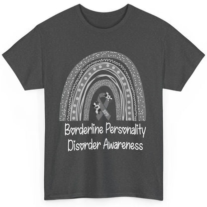 Borderline Personality Disorder Awareness BPD Gray Rainbow Classic Unisex T-Shirt