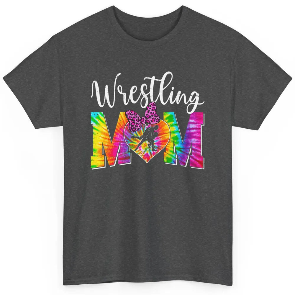 Vintage Sports Wrestling Mom Mama Martial Art Tie Dye Retro Classic Unisex T-Shirt