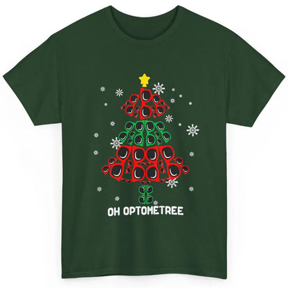 Glasses Christmas Tree Oh Optometree Optometry Optician Gift Classic Unisex T-Shirt