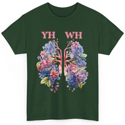 Floral Lungs Christian YHWH His Name Is Sound Of Our Breath Classic Unisex T-Shirt