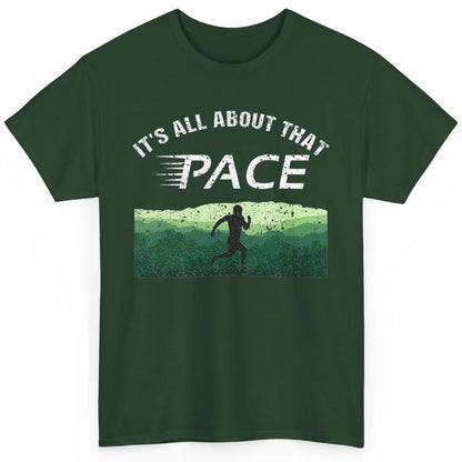 All About That Pace Summit Running Marathon Runner Vintage Classic Unisex T-Shirt