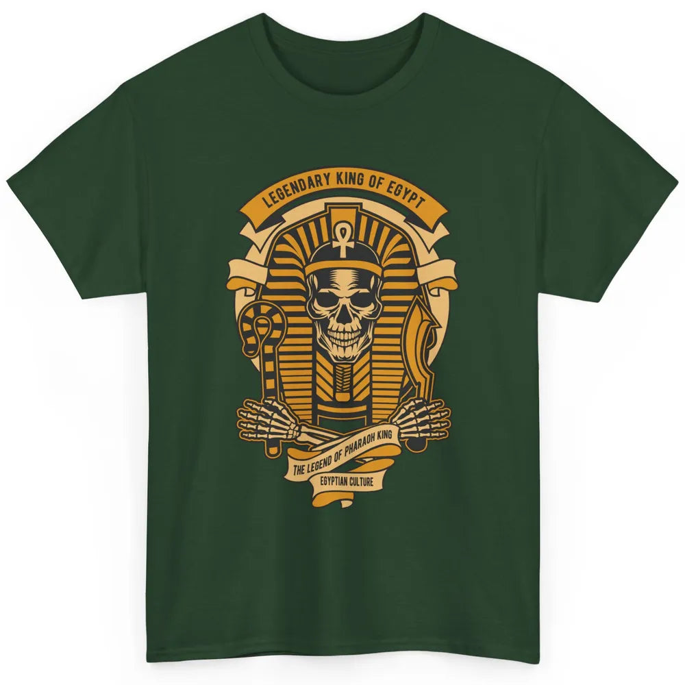 Ancient Egyptian Pyramid Golden King Tut Pharaoh Tutankhamun Classic Unisex T-Shirt