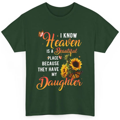 Daughter My Guardian Angel In Heaven Memorial Day Butterfly Classic Unisex T-Shirt