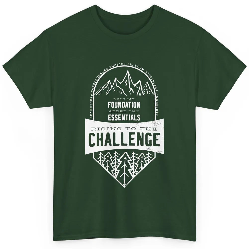 Challenge A Leadership Rising To The Challenge Homeschooling Classic Unisex T-Shirt