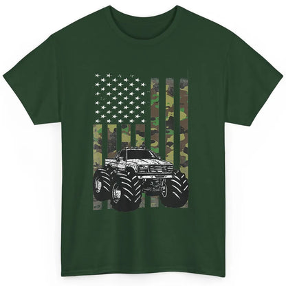 Truck Camo Flag Mud Ride Retro UTV SXS Racer Four Wheeler Classic Unisex T-Shirt