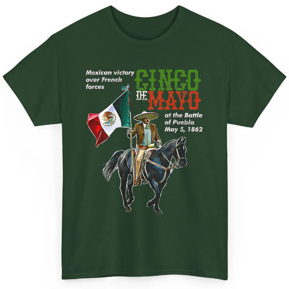 Battle Puebla May 5 1862 Cinco De Mayo Party Fiesta Mexican Classic Unisex T-Shirt