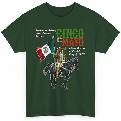 Battle Puebla May 5 1862 Cinco De Mayo Party Fiesta Mexican Classic Unisex T-Shirt