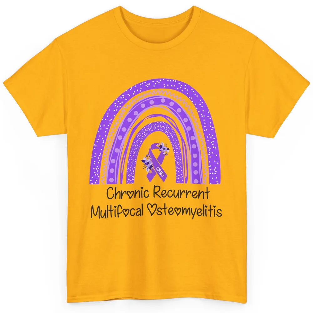 Chronic Recurrent Multifocal Osteomyelitis CRMO Rainbow Classic Unisex T-Shirt