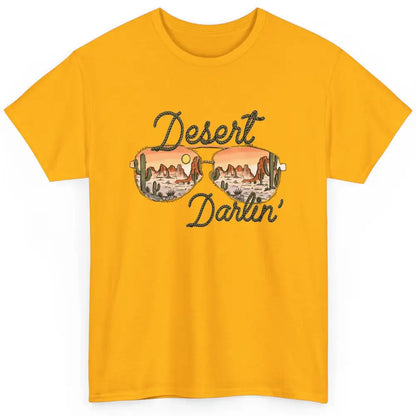 Desert Girl Sunglasses Desert Darlin' Cactus Western Cowgirl Classic Unisex T-Shirt