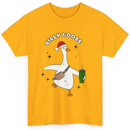 Funny Silly Goose Boojee Christmas Goose Bag And Cup Holiday Classic Unisex T-Shirt