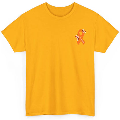 Functional Neurological Disorder Awareness FND Orange Ribbon Classic Unisex T-Shirt