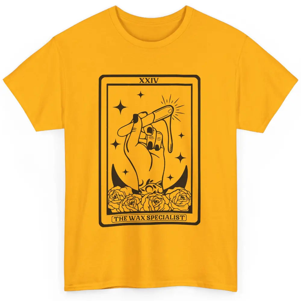 Wax Specialist Tarot Card Beautician Wax Hustler Cosmetology Classic Unisex T-Shirt