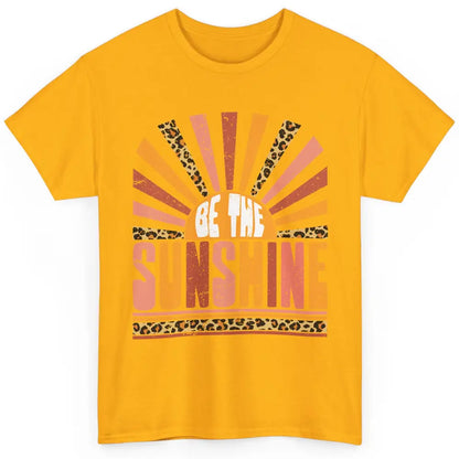 Be The Sunshine Retro Leopard Sun Vintage Summer Vacation Classic Unisex T-Shirt