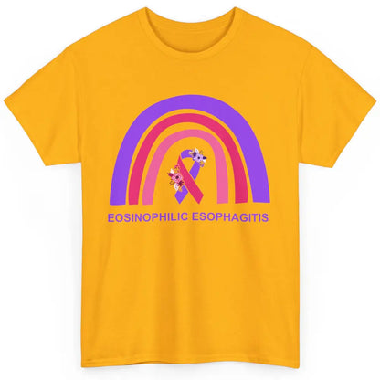 Eosinophilic Esophagitis Awareness Awareness EOE Rainbow Classic Unisex T-Shirt