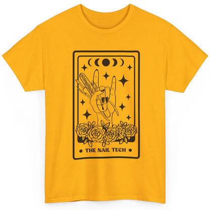 The Nail Tech Tarot Card Beautician Nail Boss Cosmetology Classic Unisex T-Shirt