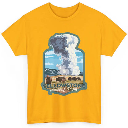 Yellowstone National Park Wyoming Old Faithful Nature Lovers Classic Unisex T-Shirt