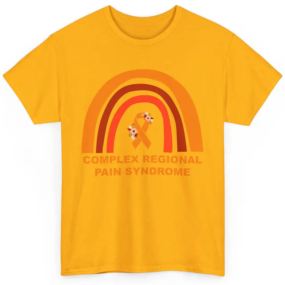 Complex Regional Pain Syndrome Awareness CRPS Orange Ribbon Classic Unisex T-Shirt