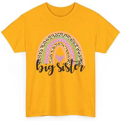 Cute Big Sister Rainbow Heart Big Sister Little Sister Gift Classic Unisex T-Shirt