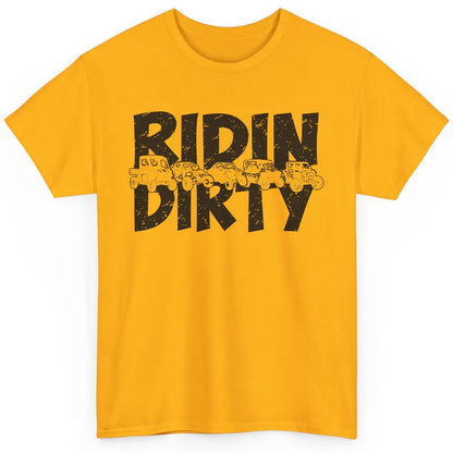 Retro UTV SXS Rider Riding Dirty ATV Offroad Riding SXS Life Classic Unisex T-Shirt