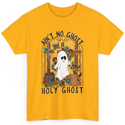 Ain't No Ghost But The Holy Ghost Spooky Christian Halloween Classic Unisex T-Shirt