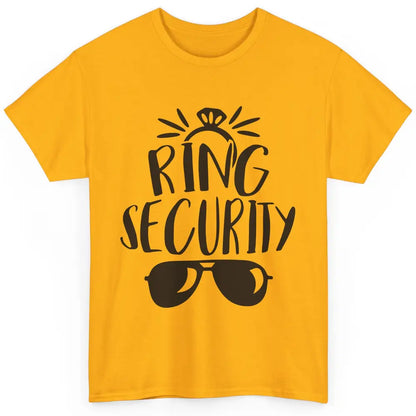 Wedding Ring Security Boy Girl Ring Bearer Wedding Party Classic Unisex T-Shirt