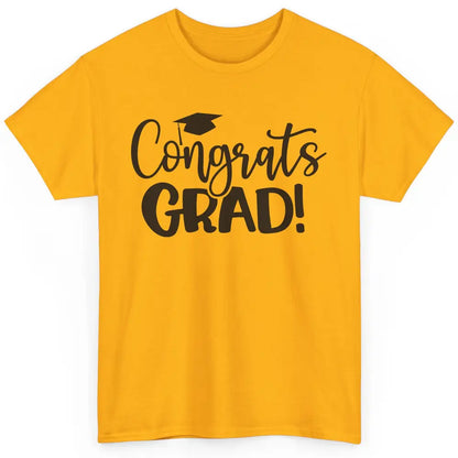 Congrats Grad Senior 2022 Bachelor Hat Senior Graduate Gift Classic Unisex T-Shirt