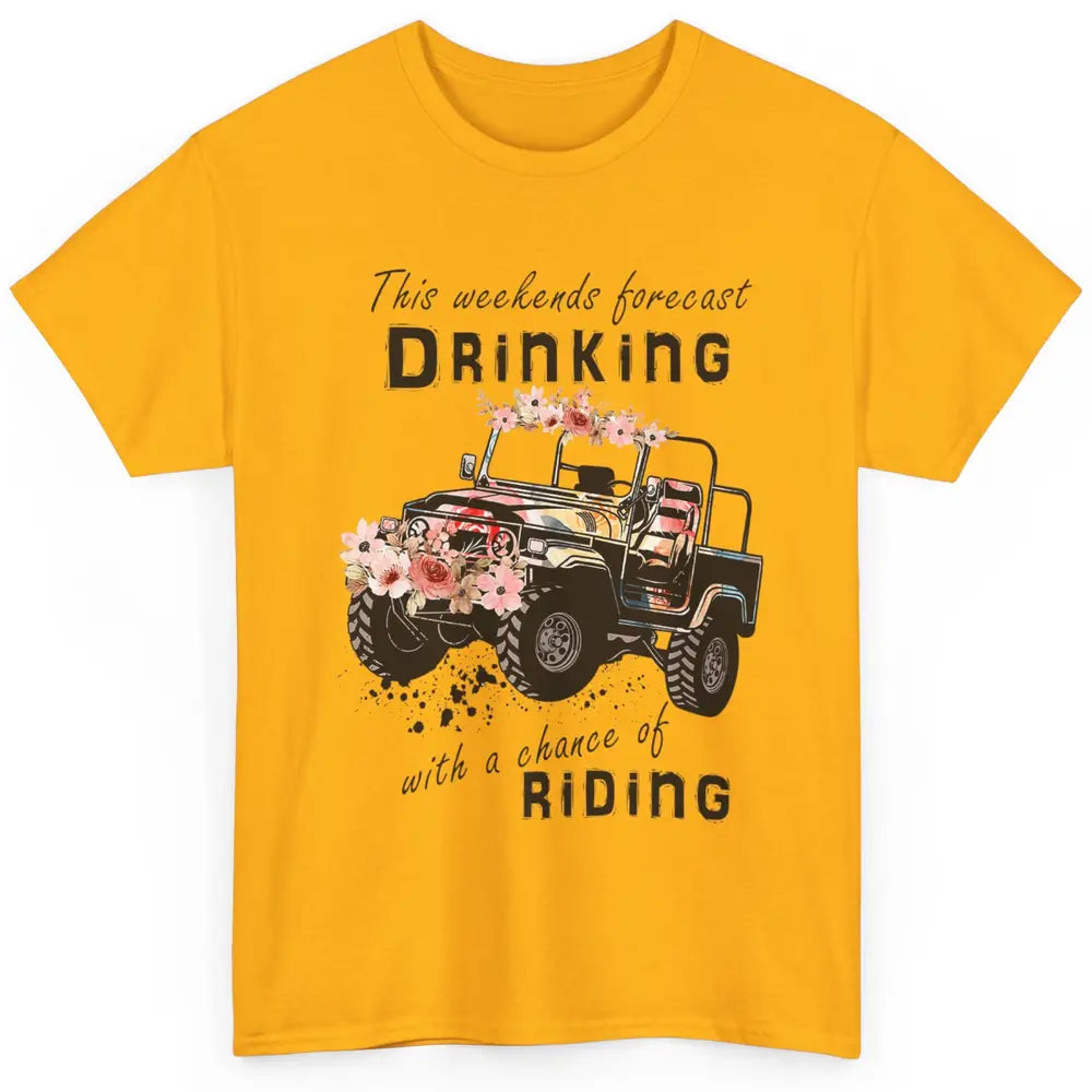 Drinking With Chance Riding Truck Mud UTV ATV SXS Offroad Classic Unisex T-Shirt