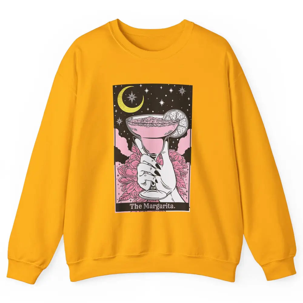 The Margarita Tarot Card Drink Wine Western Cowboy Cowgirl Unisex Crewneck Sweatshirt