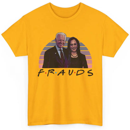 Vintage Joe Biden Frauds Anti Biden Liberals Kamala Harris Classic Unisex T-Shirt