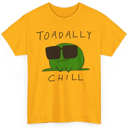 Chill Frog With Sunglasses Toadally Chill Frog Lovers Gift Classic Unisex T-Shirt